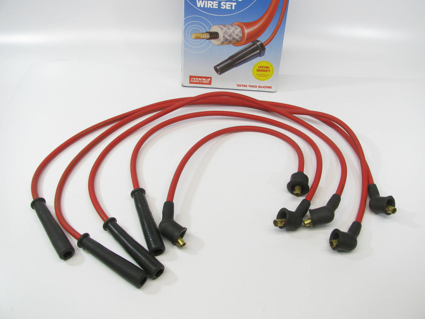 Federal 84950 Ignition Spark Plug Wire Set For 74-80 Chrysler 1.6L 2.0L 2.6L-L4