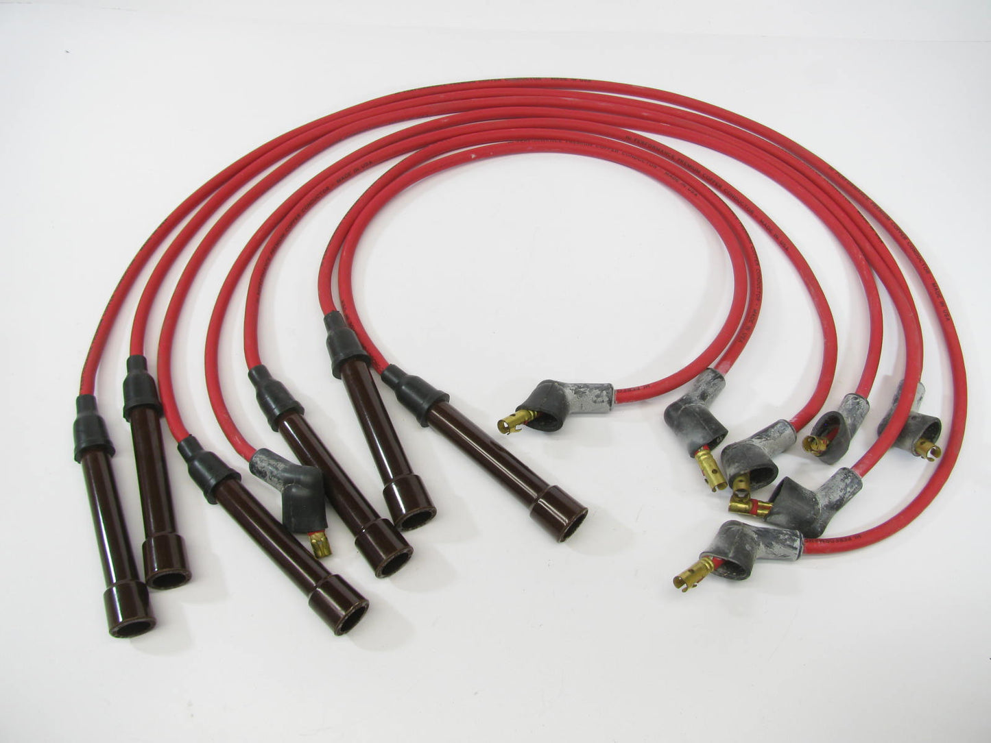 Federal 86181 Ignition Spark Plug Wire Set For 1975-1981 BMW 2.8L 3.0L 3.2L-L6