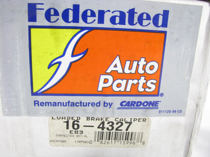 Federated 16-4327 Remanufactured Disc Brake Caliper - Rear Right