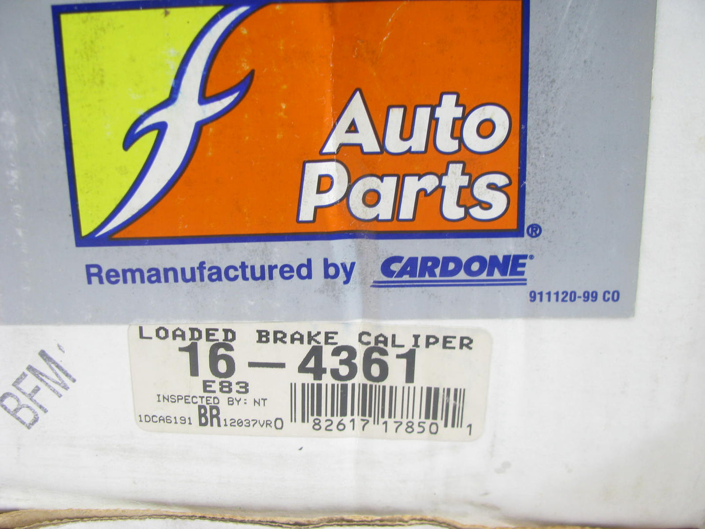 Federated 16-4361 Remanufactured Disc Brake Caliper - Front Left