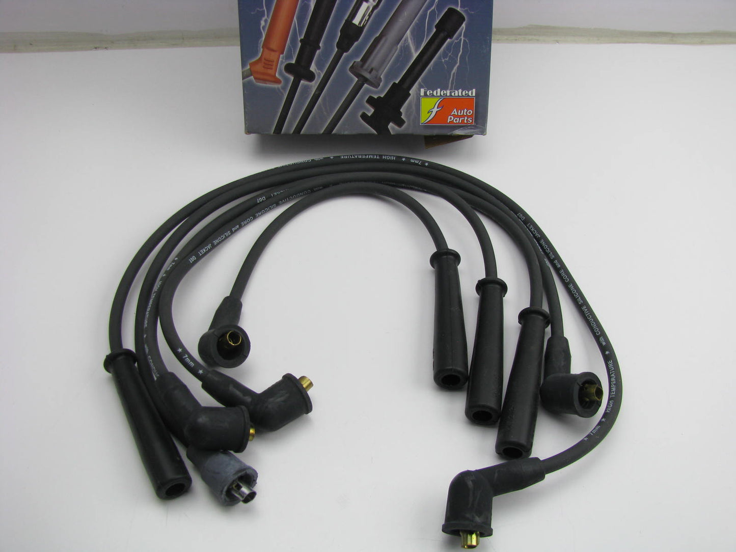 Federated 27474 Ignition Spark Plug Wire Set - 1980-1985 Celica 2.4L