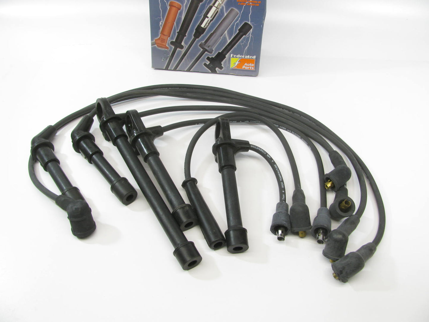 Federated 27651 Ignition Spark Plug Wire Set For 87-88 Nissan 200SX 3.0L-V6