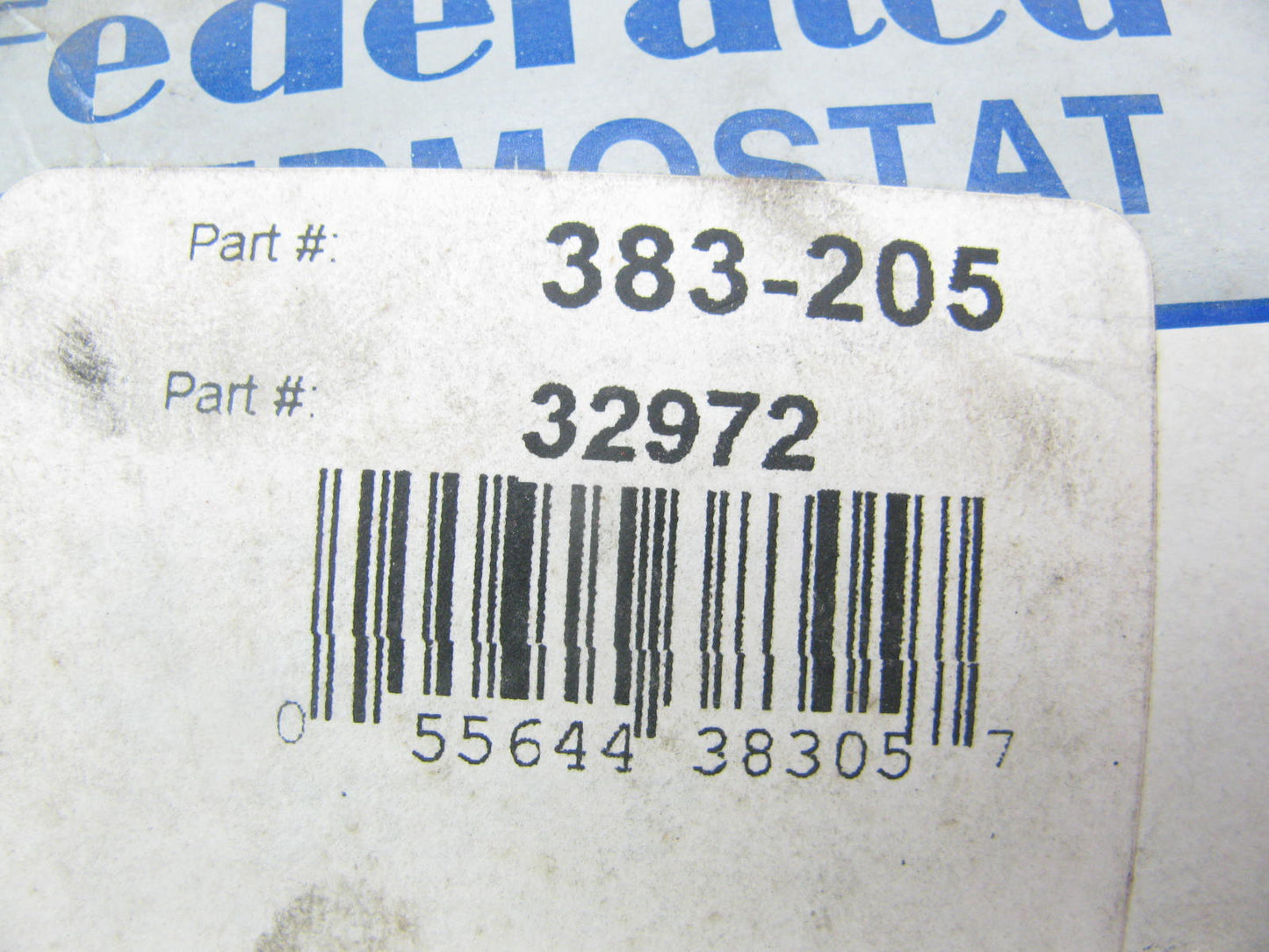 Federated 383-205 Engine Coolant Thermostat - 205 Degree