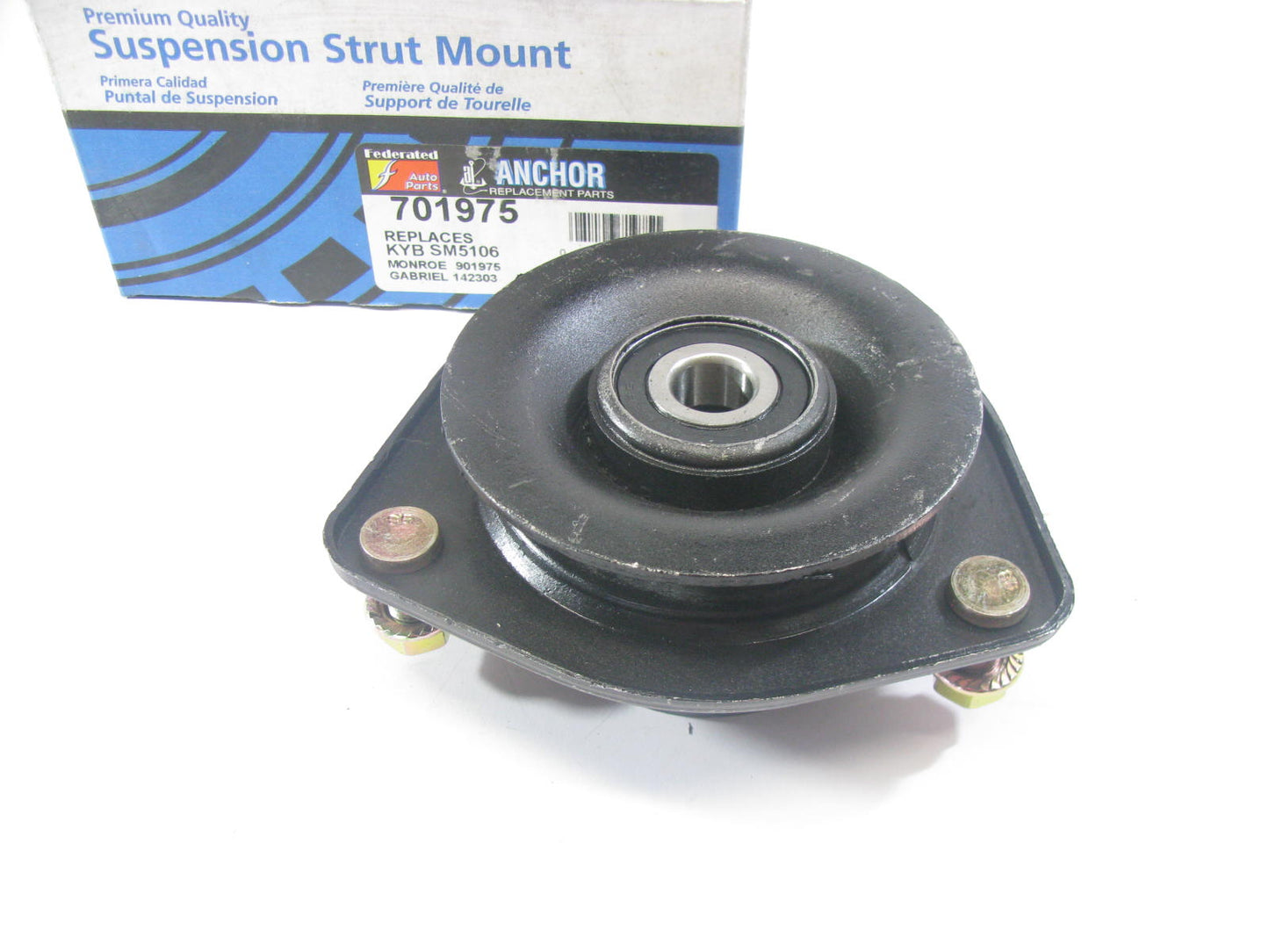 Federated 701975 Front Left Strut Mount For 1990-92 Nissan Stanza 1993-99 Altima