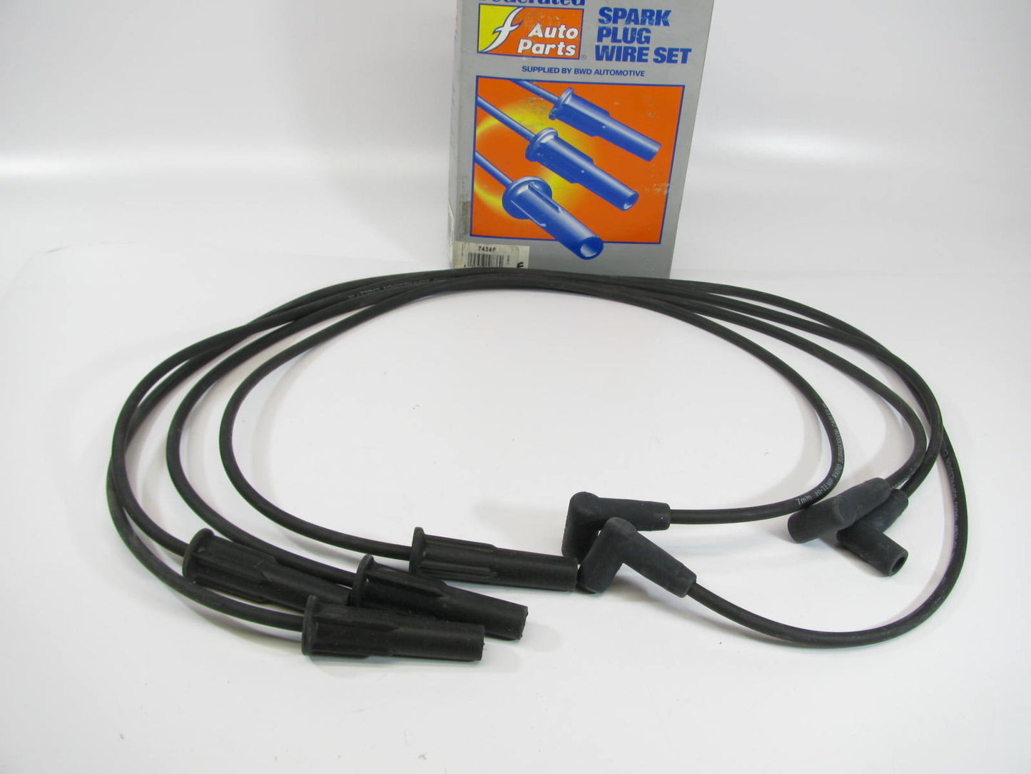 Federated 7434F Ignition Spark Plug Wire Set for 1987-1991 GM 2.0L 2.2L-L4