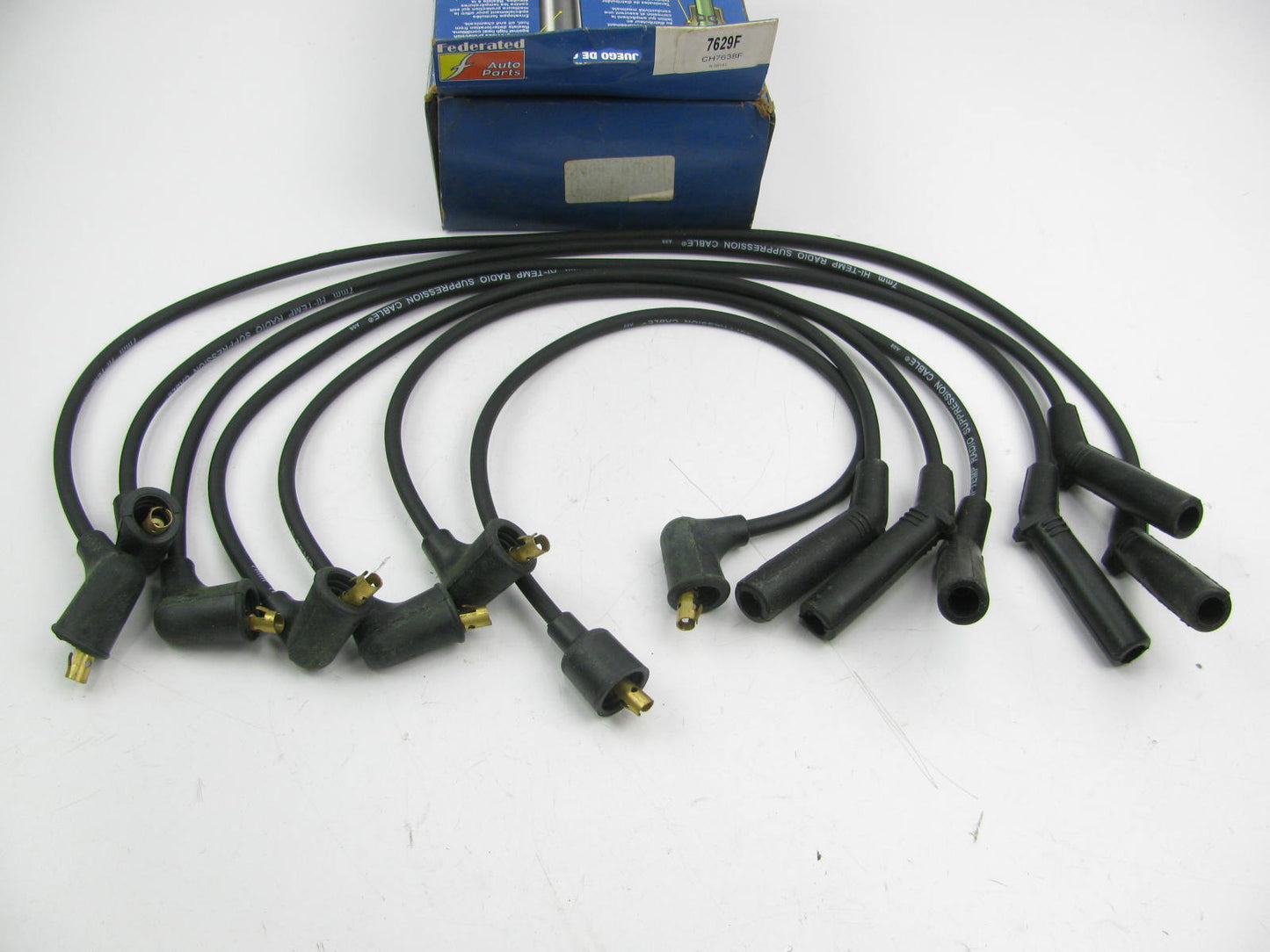 Federated 7629F Ignition Spark Plug Wire Set For 1990-1995 Chrysler 3.0L-V6