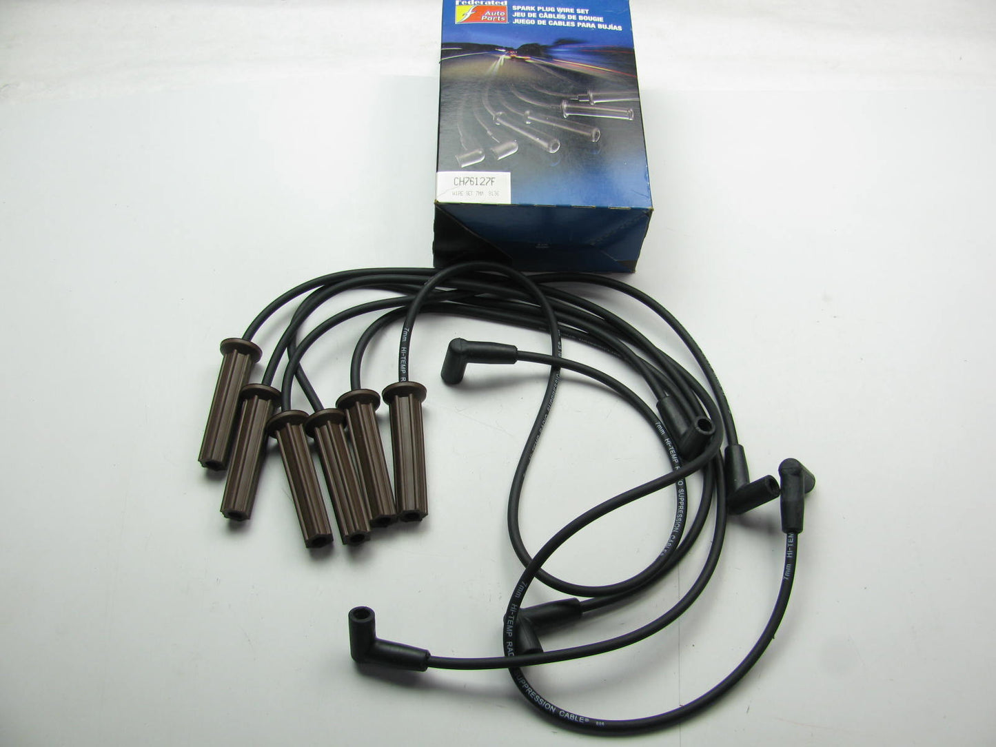 Federated CH76127F Ignition Spark Plug Wire Set 1994-95 Buick Chevrolet 3.1L-V6