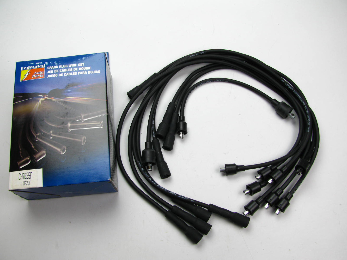 New Federated CH7835F Ignition Spark Plug Wire Set