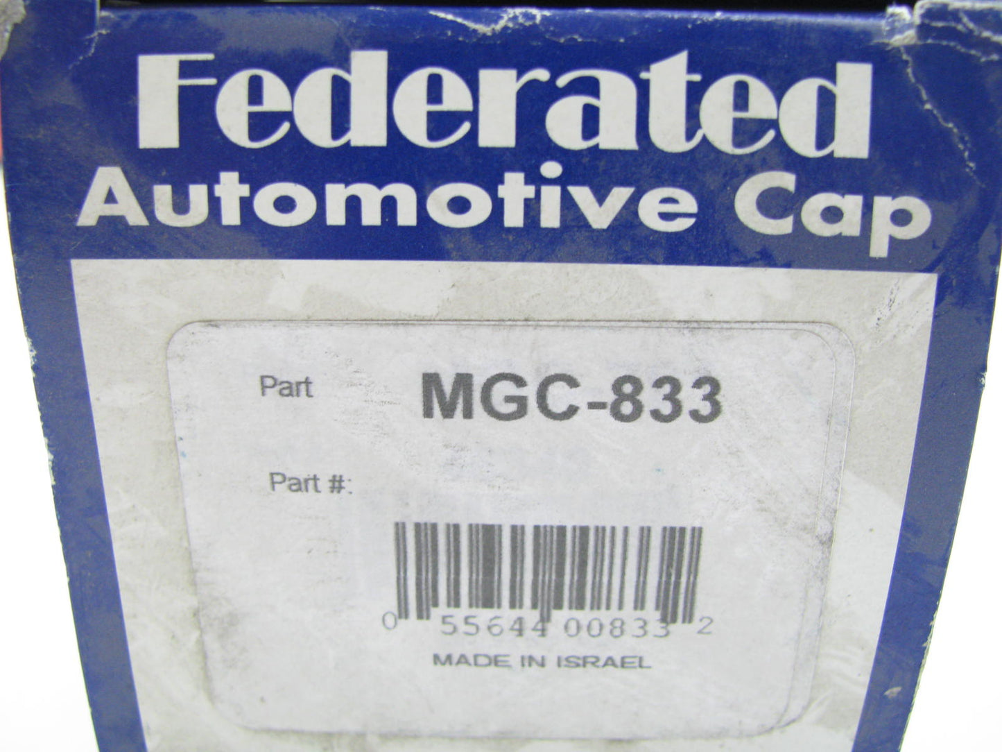 Federated MGC-833 Fuel Tank Filler Gas Cap - Non-Locking
