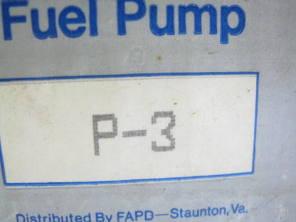 Federated P-3 Replacement Electric In-tank Fuel Pump