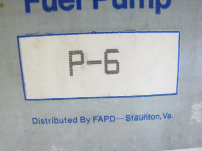 Federated P-6 Replacement Electric In-tank Fuel Pump