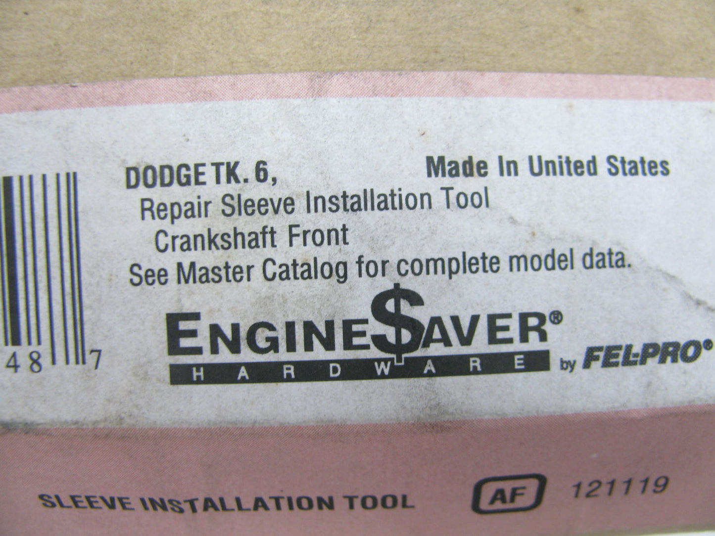 Fel-pro 16318 Engine Timing Cover Repair Sleeve Tool