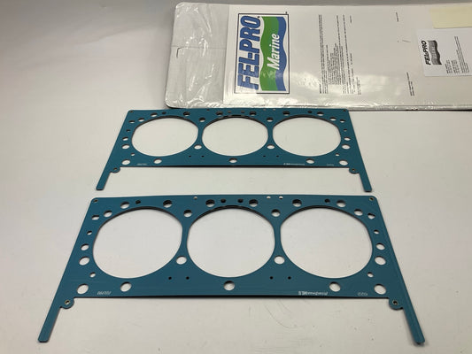 (2) Fel-pro 17001 MARINE MLS Head Gaskets 4'' BORE - GM 4.3L 262 OHV 150HP-205HP