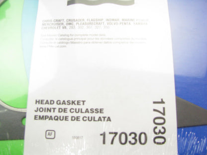 Fel-pro 17030 Marine Cylinder Head Gasket - Chevrolet 283 302 307 327 350 4.125''