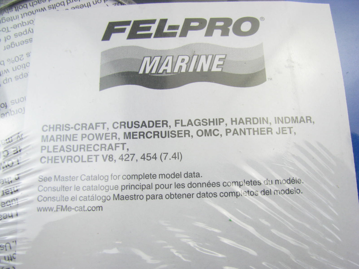 Fel-pro 17040 Engine Cylinder Head Gasket for Chevrolet Marine 427 454-V8