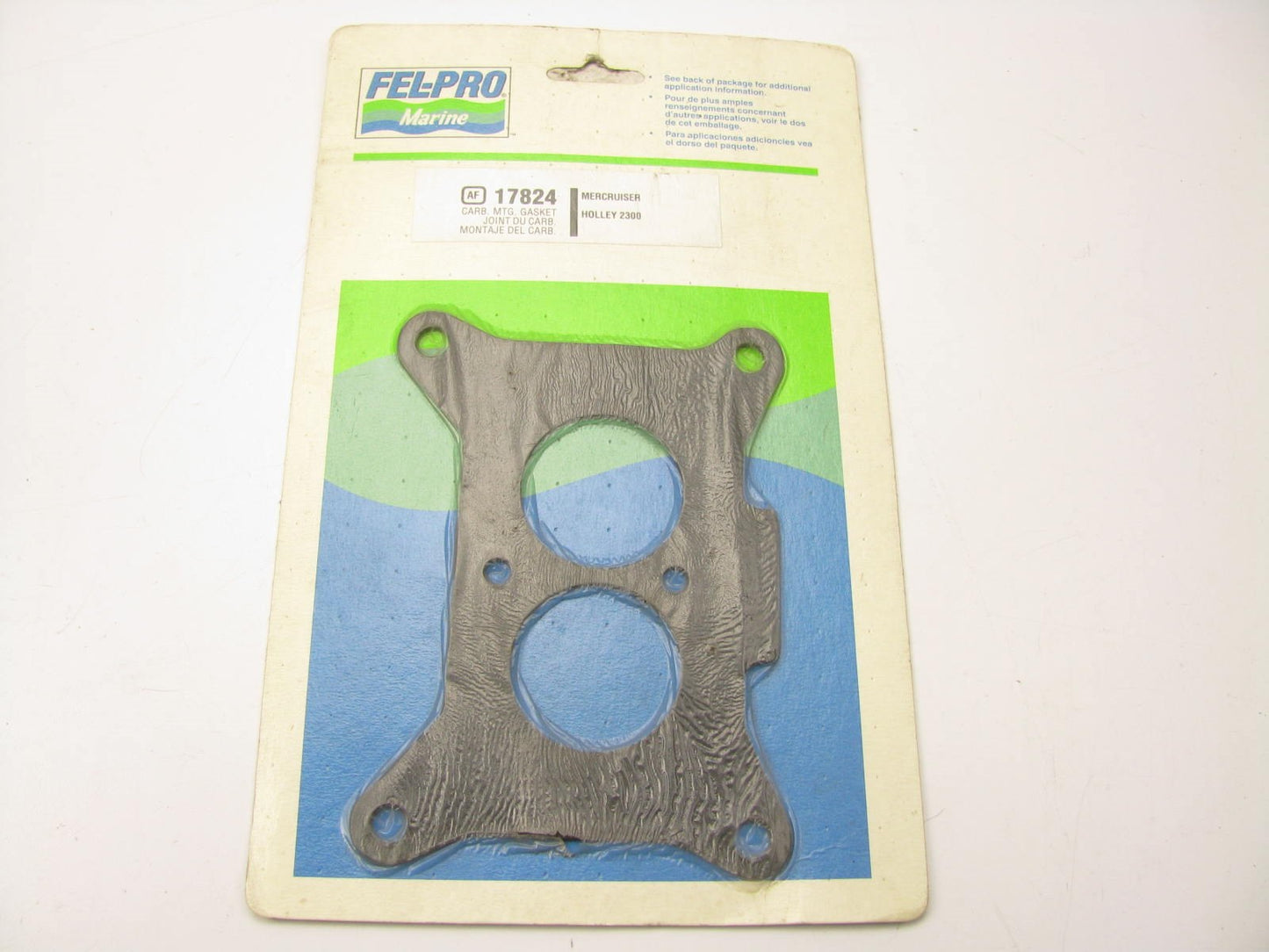 Fel-Pro 17824 Marine Carburetor Mounting Gasket For Holley Mercruiser 2300 2BBL