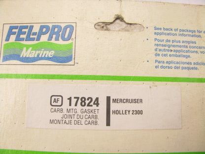 Fel-Pro 17824 Marine Carburetor Mounting Gasket For Holley Mercruiser 2300 2BBL