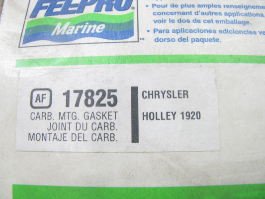 Fel-pro 17825 Marine Carburetor Mounting Gasket For Chrysler Holley 1920 2-BBL