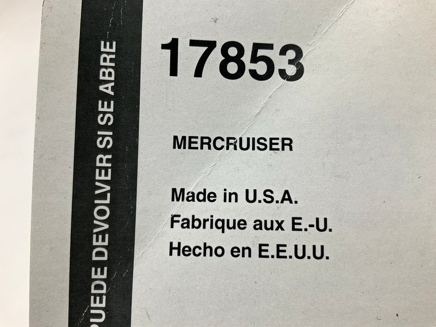 Fel-Pro 17853 Marine Throttle Body Gasket - Mercruiser GM 305 350 454 502-V8
