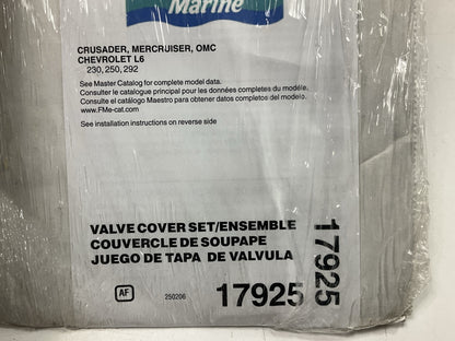 Fel-pro 17925 Marine Valve Cover Gasket Mercruiser Crusader GM 230 250 292 I6