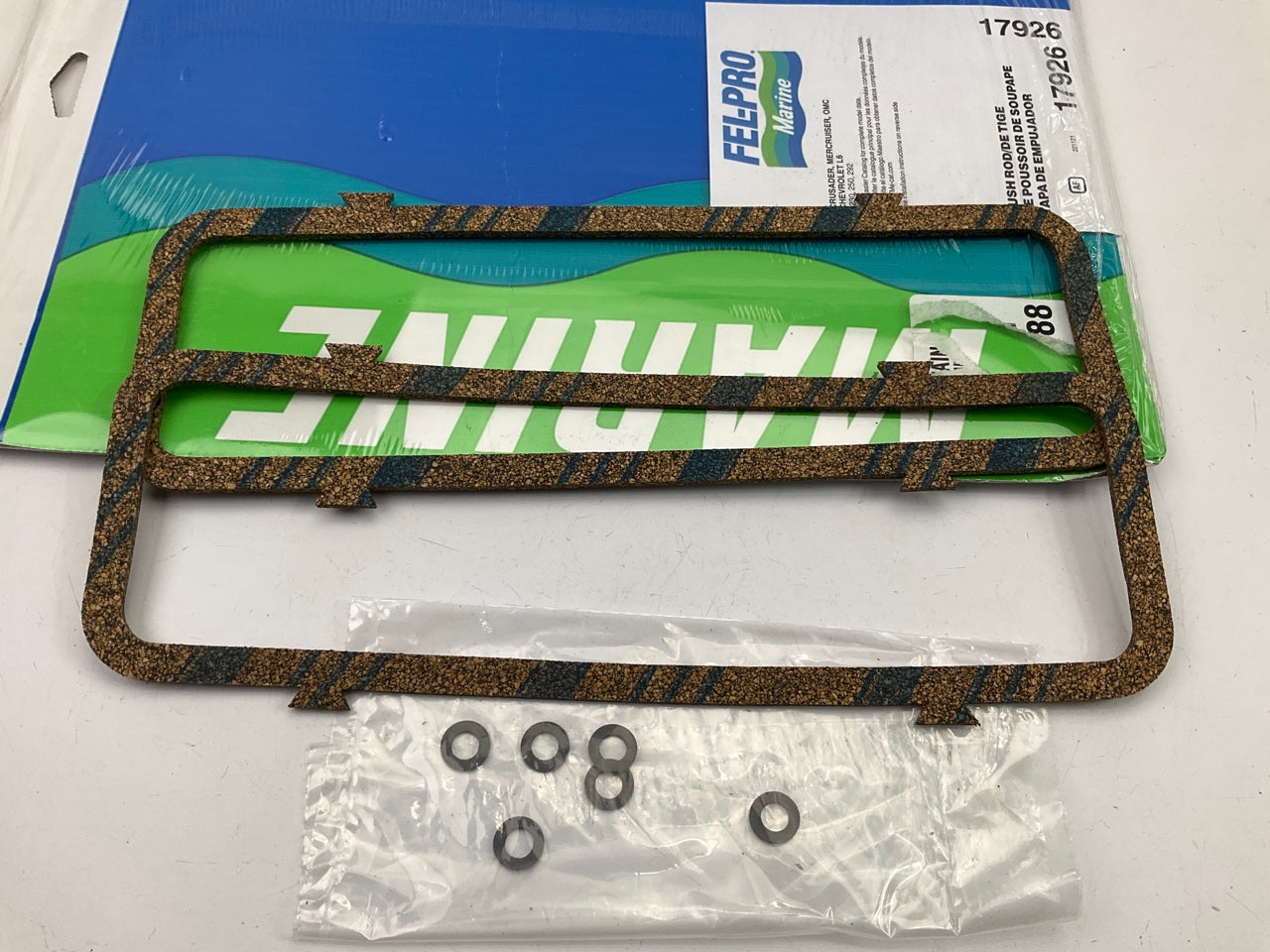 Fel-pro 17926 MARINE Valve Cover Gasket Set For Chevrolet 230 250 292-L6