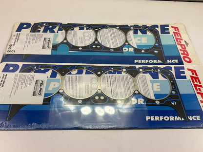 (2) Fel-pro PERFORMANCE 1003 Cylinder Head Gasket 4.166'' SBC SMALL BLOCK CHEVY