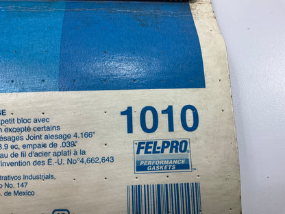 Fel-Pro 1010 Engine Cylinder Head Gasket - SBC Small Block Chevy V8 Alum. Heads