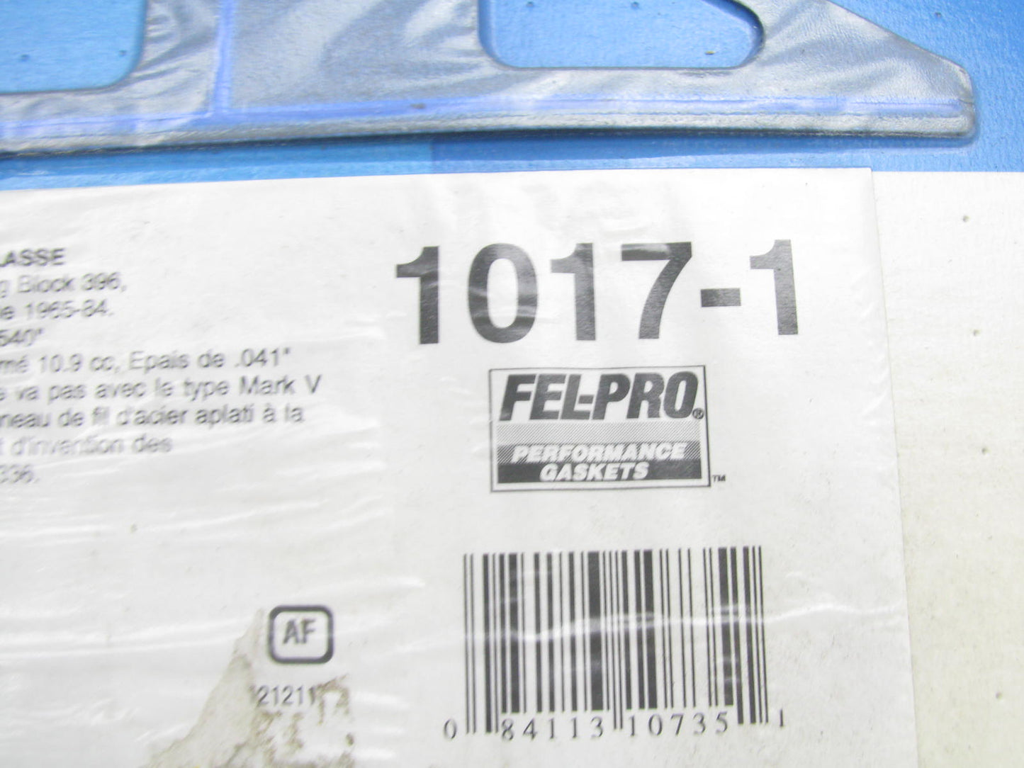Fel-pro 1017-1 Performance Cylinder Head Gasket Chevy V8 Big Block 4.540'' BBC