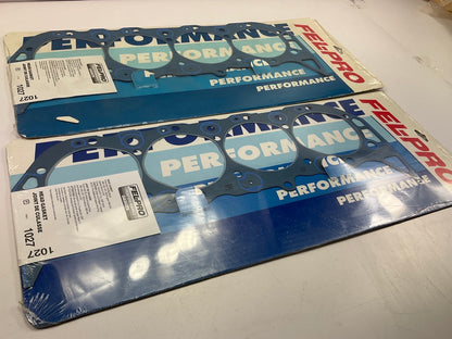 (2) Fel-Pro Performance 1027 Cylinder Head Gasket - Chevy BBC 4.370'' Bore, 0.39''