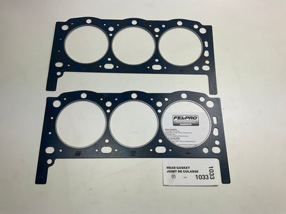 (2) Fel-Pro 1033 Cylinder Head Gasket Ford SVO 4.5L-V6 4.100'' Bore .041'' Thick