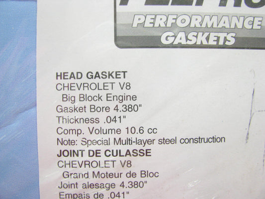 Fel-pro 1071-041 MLS Head Gasket - BBC Big Block Chevy 4.380'' Bore, .041'' Thick