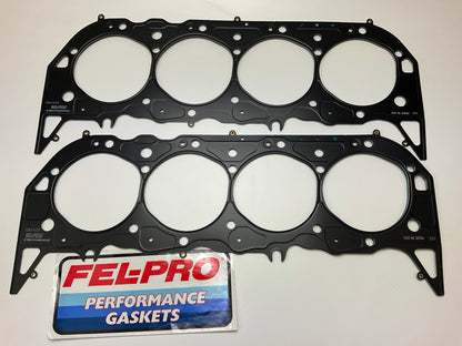 (2) Fel-pro 1071-053 MLS Head Gasket Chevy Big Block BBC 4.380'' Bore .053'' ThicK