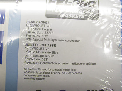 Fel-Pro 1075-1 MLS Head Gasket - Chevy BBC 4.580'' Bore (GEN IV V VI) .053'' Thick