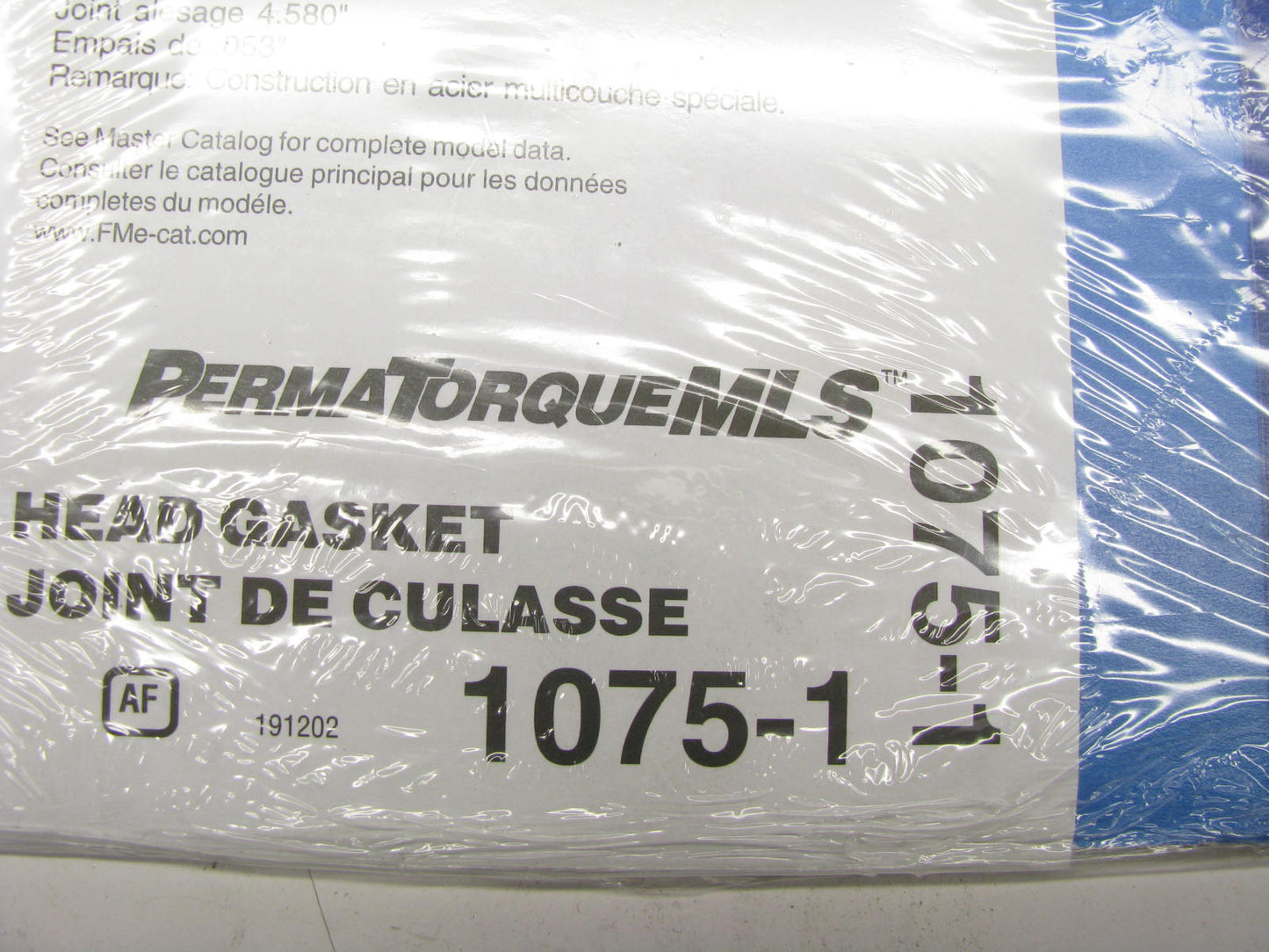 Fel-Pro 1075-1 MLS Head Gasket - Chevy BBC 4.580'' Bore (GEN IV V VI) .053'' Thick