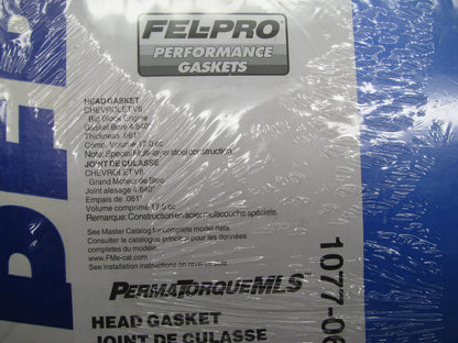 Fel-Pro 1077-061 Cylinder Head Gasket - Chevrolet BBC 4.640'' Bore .061'' Thick