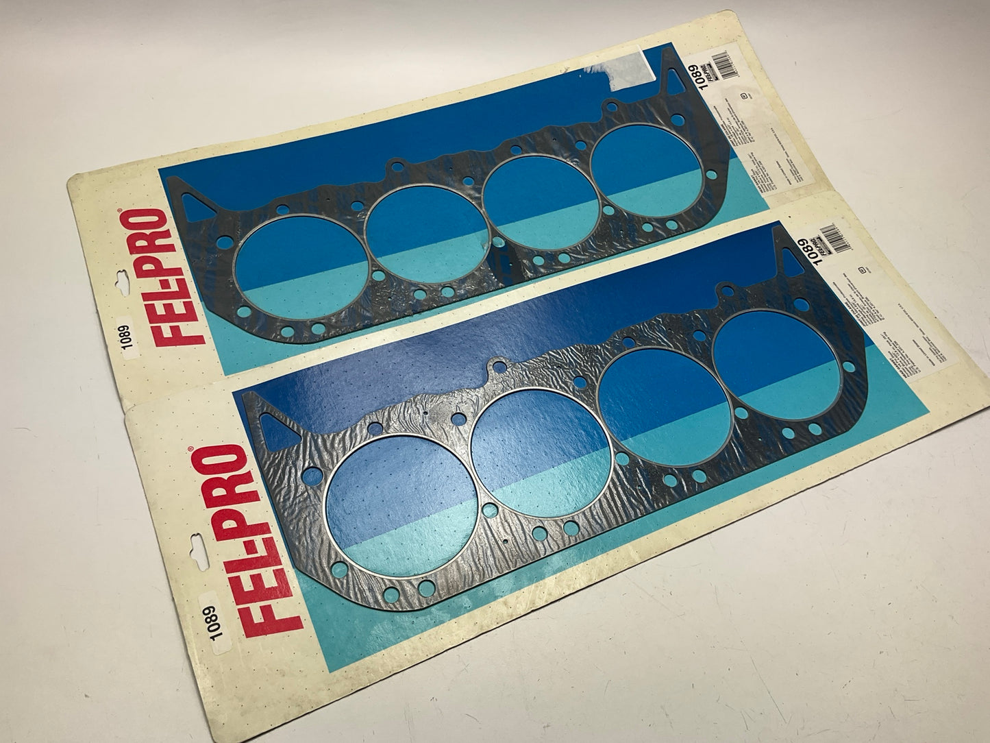 (2) Fel-pro 1089 Wire Ring Head Gaskets - Pontiac Pro Stock V8 4.625'' Bore