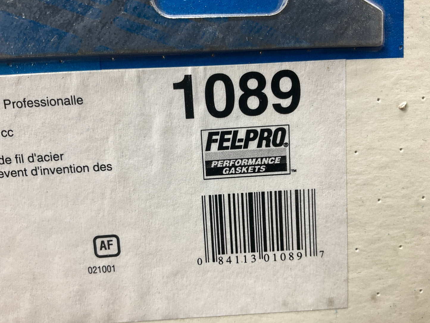 (2) Fel-pro 1089 Wire Ring Head Gaskets - Pontiac Pro Stock V8 4.625'' Bore