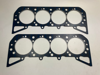(2) FEL-PRO 1091 Head Gasket - Oldsmobile V8 Pro Stock Olds 4.620'' Bore .051'' T