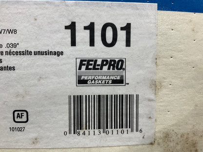 (2) Fel-Pro 1101 Loc Wire Cylinder Head Gasket For Chrysler W8 4.190'' Bore .039''