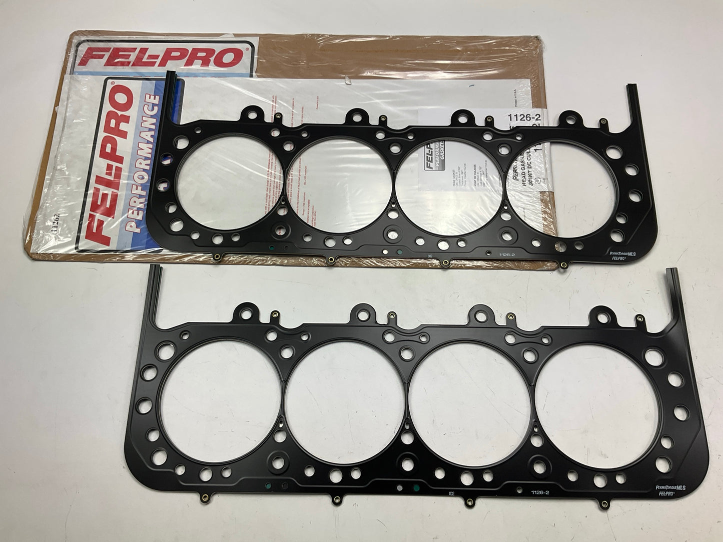 (2) Fel-pro Performance 1126-2 MLS Head Gaskets GM DRCE III, 4.765'' Gasket Bore