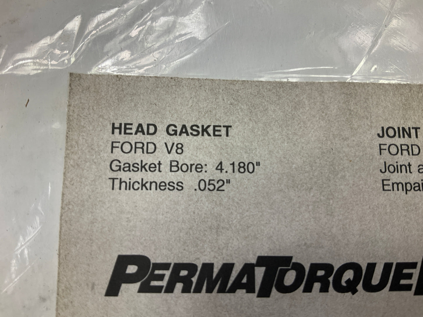 FEL-PRO 1134SD-5 MLS Head Gasket 4.180'' Bore .052'' Thick Ford SBF V8 SMALL BLOCK