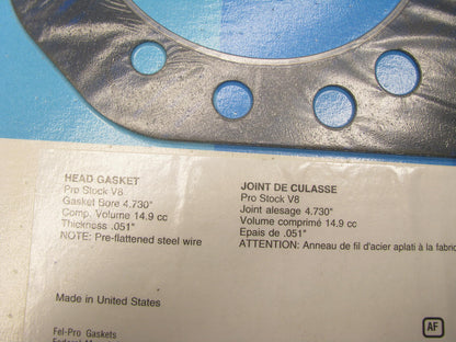 Fel-Pro Steel Wire Ring Head Gasket DRCE I With 4.900'' Bore Centers