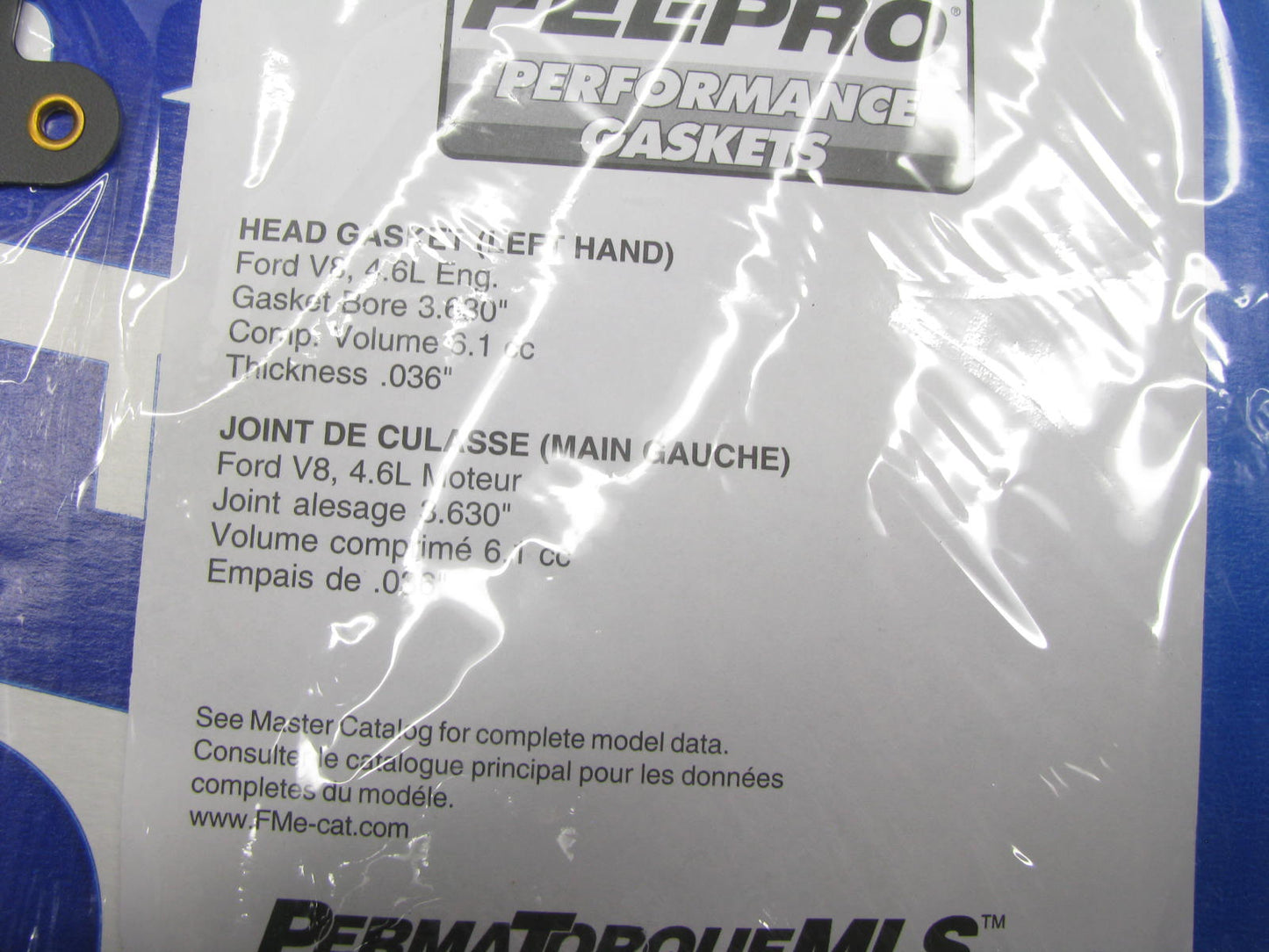 Fel-Pro 1141L Performance PermaTorque MLS Head Gasket Ford 4.6L/5.4L (Left Side)