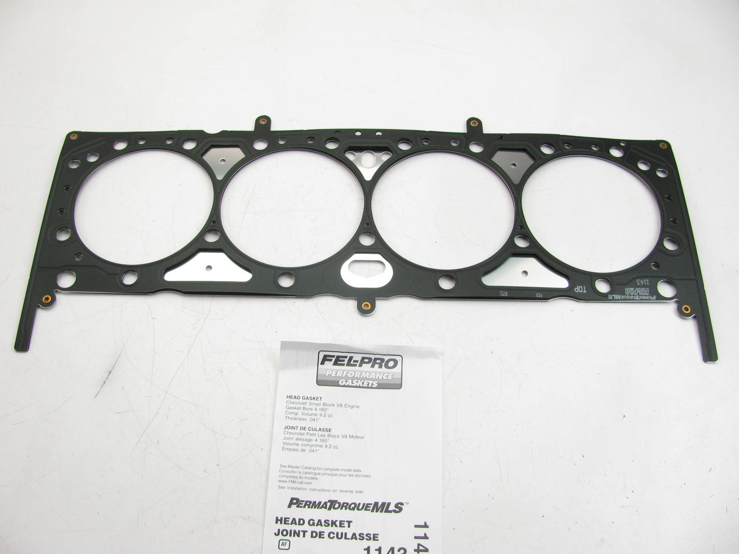 Fel-Pro 1143 SBC Chevy 350 400 MLS  Head Gasket 4.165'' Bore .041'' Thick