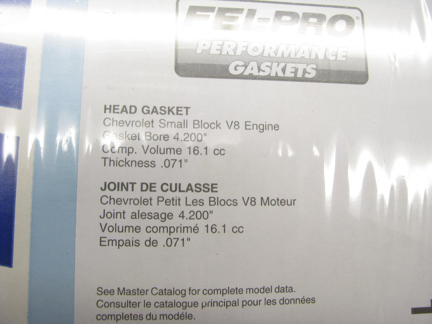 Fel-Pro PERFORMANCE 1144-071 MLS Head Gasket Chevy Small Block V8 4.200'' BORE