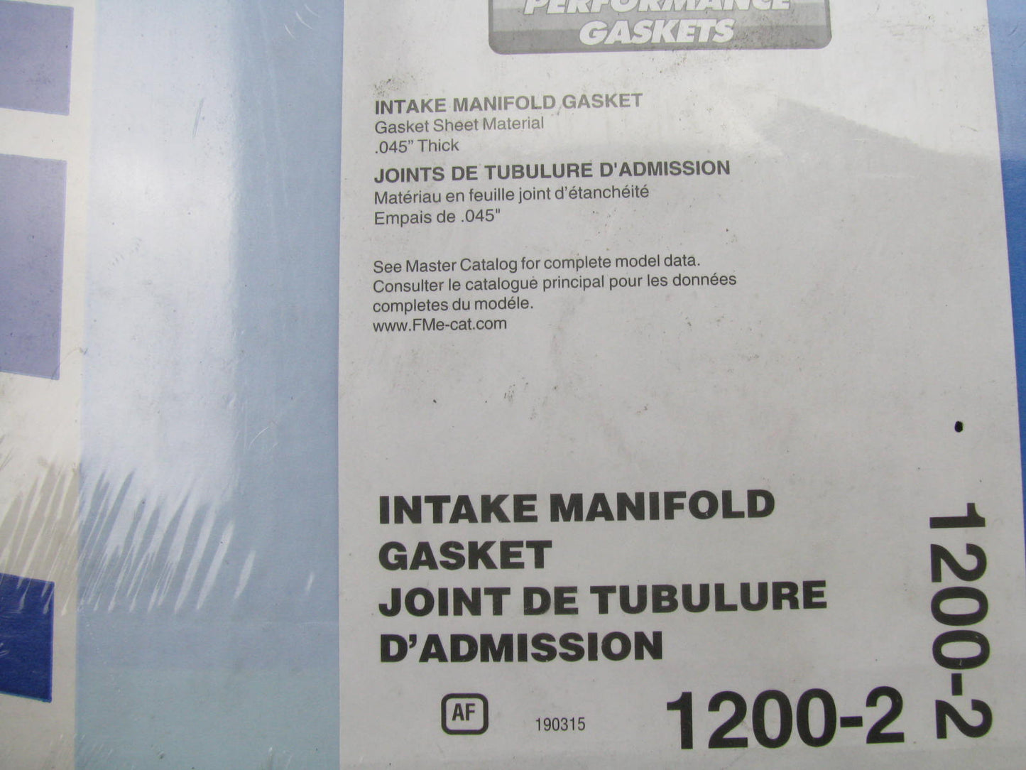 Fel-pro 1200-2 Performance Intake Gasket Material - 24'' X 12'' X 0.045''