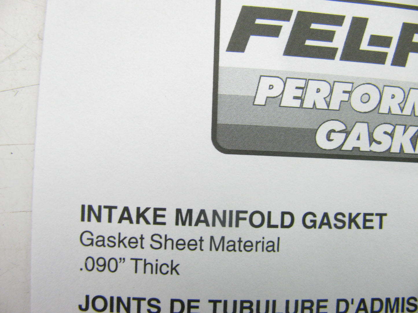 Fel-Pro 1200-4 Performance Intake Manifold Gasket Material 24''X12.25'' .090''Thick