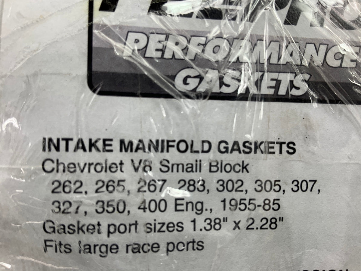 Fel-Pro 1207 Performance Intake Gasket Set 55-00 Chevy V8 Small Block 1.32X2.28''