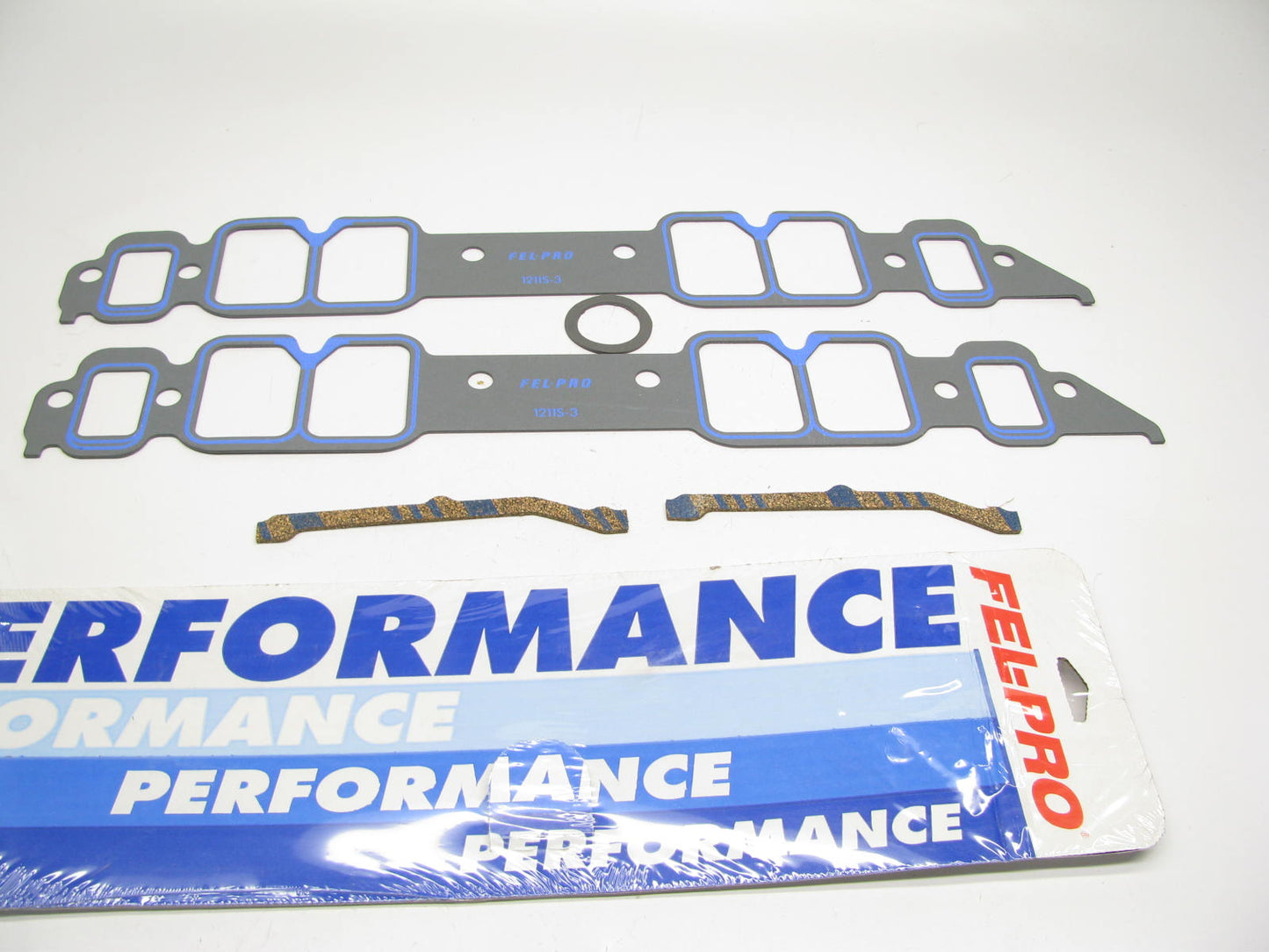 Fel-pro 1211S-3 Intake Manifold Gasket Set - Chevrolet BBC Brodix 1.82x2.54 .065