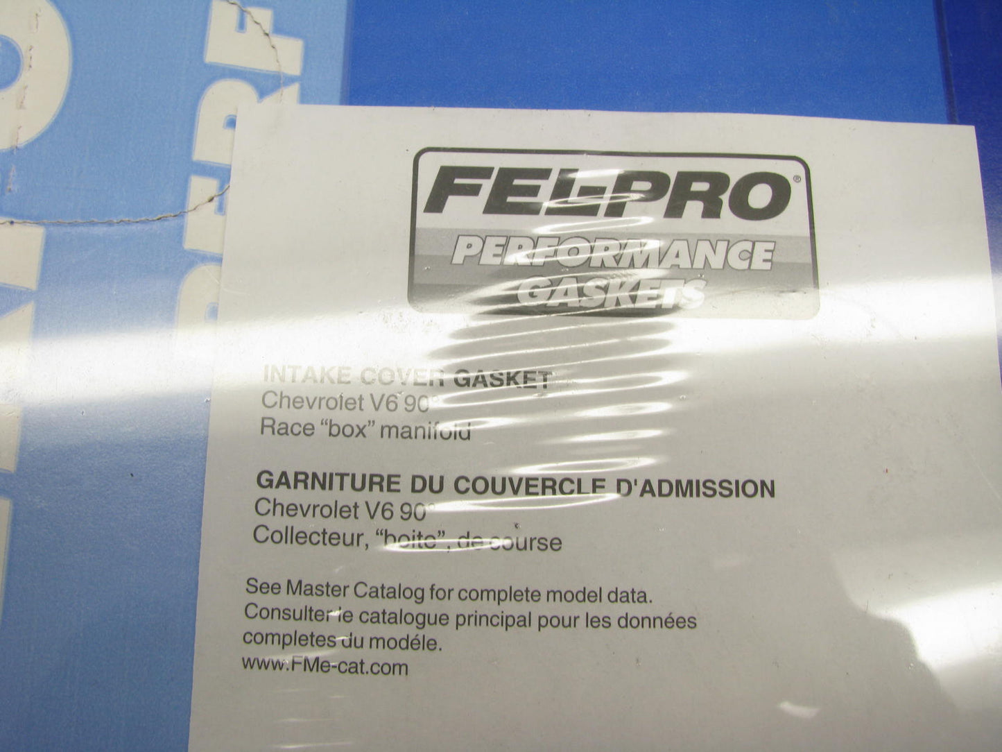 Fel-pro Performance 1219 Intake Manifold Gasket, Chevy, V6 90 Degree 229-262